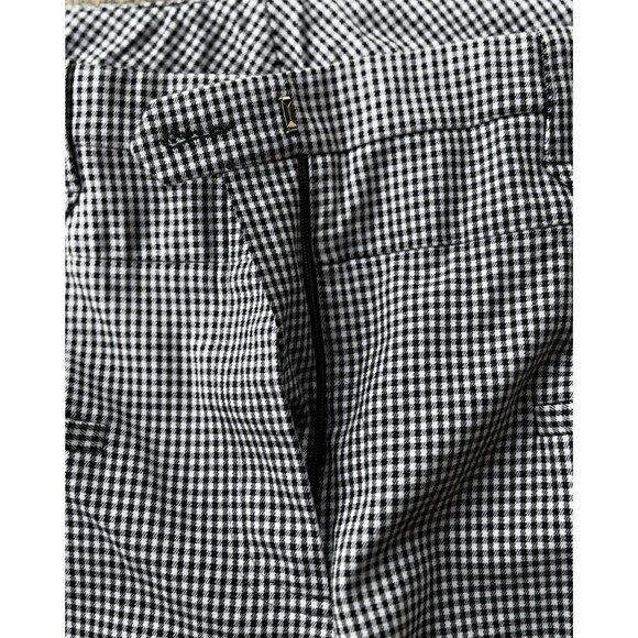 ALTUZARRA Gingham Checkered Pants, 98% Cotton Womens Size 42, Made in Itay, $995 - Picture 6 of 10